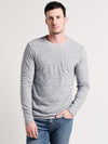 Faherty Luxe Heather Reversible Crew