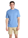 Peter Millar Men's Seaside Stripe Pocket Tee