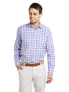 Peter Millar Men's Seaglass Gingham Sport Shirt