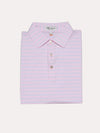 Peter Millar Luna Stripe Stretch Jersey Polo Sean Collar