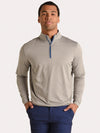 Peter Millar Men's Perth Stretch Melange Quarter-Zip