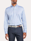 Peter Millar Men's Solid Mesh Jersey Sport Shirt