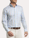 Peter Millar Crown Soft Old Town Multi Gingham Sport Shirt