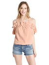Saylor Myra Linen Top