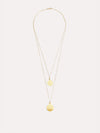 Joy Dravecky Empire Coin Layered Necklace