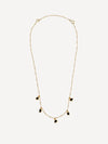 Joy Dravecky Mini Bezel Drop Necklace