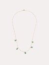 Joy Dravecky Mini Bezel Drop Necklace