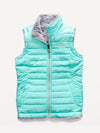 The North Face Girls' Reversible Mossbud Swirl Vest