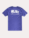 The North Face Men's Short Sleeve Pony Wheels Tri Blend Tee