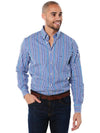 Paul & Shark Blue Stripe Shirt