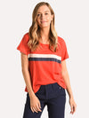 Sundry Mid Stripe Vintage Tee