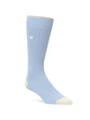 Peter Millar Men's Crown Ribbed Solid Dress Sock