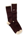 Peter Millar Men's Crown Ribbed Solid Dress Sock