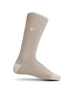 Peter Millar Men's Crown Ribbed Solid Dress Sock