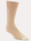 Peter Millar Men's Crown Ribbed Solid Dress Sock