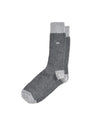 Peter Millar Men's Cashmere Fine Rib Sock