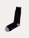 Peter Millar Men's Small Polka Dot Sock