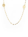 Tai Long Sparkle Chain Necklace with Discs