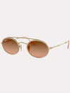 Ray-Ban Oval Double Bridge Sunglasses