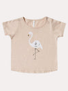 Rylee & Cru Little Girls' Flamingo Basic Tee