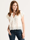 Ellison Women's Cotton Angel Woven Top