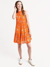 RUFFLE COLLAR SHORT DRESS-alt3