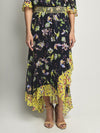 Tanya Taylor Garden Print Esmee Skirt