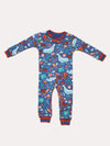 Hatley Little Boys' Ocean Friends Organic Cotton Coverall