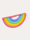 Sunnylife Rainbow See Thru Clutch