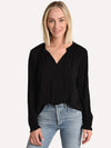 Velvet Samantha Peasant Tie Top