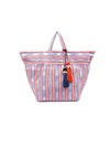 Jadetribe Samui Stripe Puka Tassel Tote