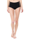 Seafolly Solid High Waisted Lattice Pant