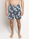 Faherty Brand Classic Boardshort 7inch Midnight Palm Hawaiian