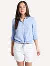 Hartford Women's Linen Carpo Shirt