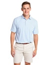 Peter Millar Men's Tygra Stripe Mesh Polo