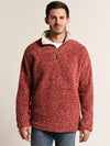 True Grit Men's Softest Tip Shearling Pullover