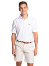 Peter Millar Men's Collegiate Solid Stretch Jersey Performance Polo