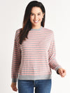 Velvet Landry Cozy Stripe Pullover