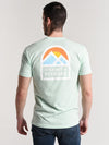 Saint Bernard Sunset Mountain Tee