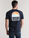Saint Bernard Sunset Mountain Tee