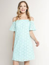 Sail to Sable Dot Eyelet Dress