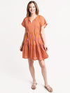 SIDE TIE TASSEL DRESS-alt3