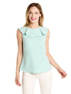 Sail to Sable Poly Crepe Top