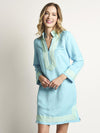 Sail to Sable Linen Dress