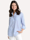 Trovata Grace Classic Shirt Blue Stripe