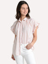 Trovata Marianne Ruffle Sleeve Shirt