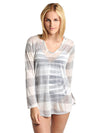 Splendid Mills Women's Homespun Tunic Hoodie