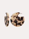 Machete Clare Earrings In Ash Blonde Tortoise