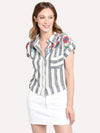 THML Embroidered Stripe Shirt