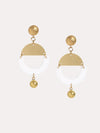 Neely Phelan Resin Acrylic Drop Earrings